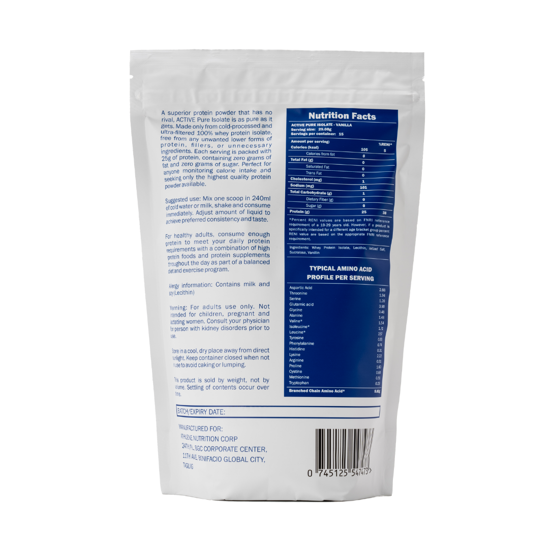 ACTIVE Pure Isolate 1lb