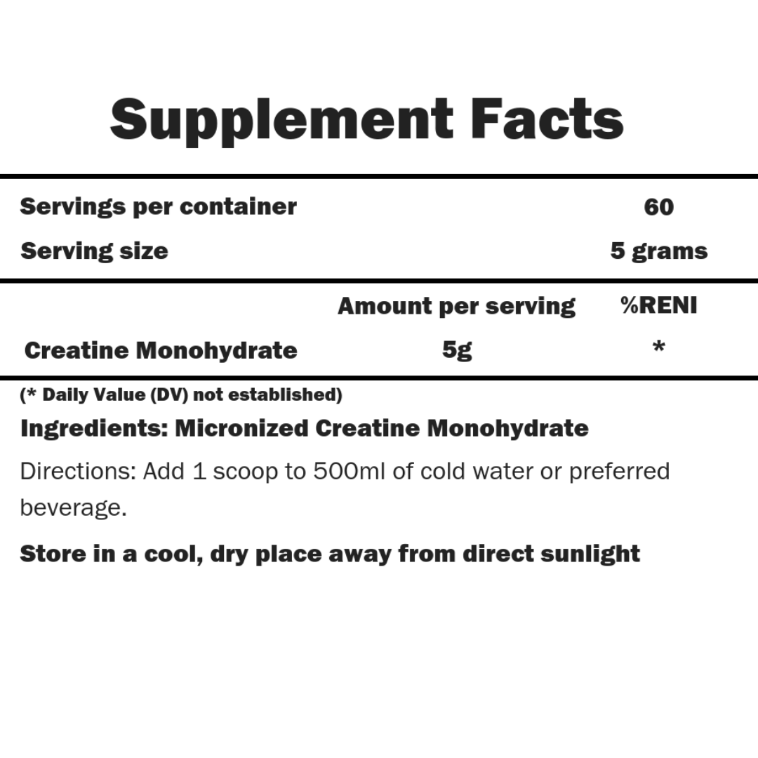 ACTIVE Creatine Monohydrate